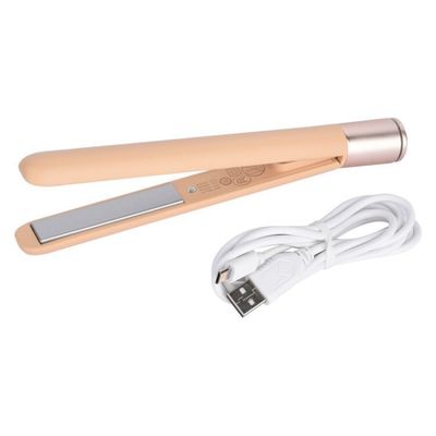 Εξωτερικό διπλό υγρό στεγνό λειτουργία hair straightener με βολικό καλώδιο φόρτισης USB