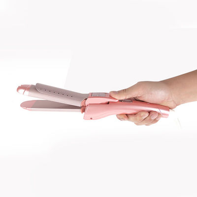 Φορητό 40W Hair Straightener και Curler με επιλογές διπλής θερμοκρασίας