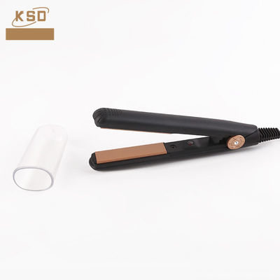 Πιστοποιημένο CE ROHS 20W Mini Hair Straightener επίπεδο σίδερο με πλαστικό κάλυμμα